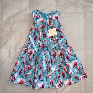 COPY - COPY - Girls Magnolia Pleated Dress